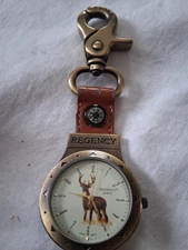 Vintage Regency Fob Watch  W Buck- Japan MWC 12457