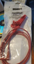 Pomona 6570-60-2 Alligator to Right-Angle Patch Cord – 60" / 5 ft – Red