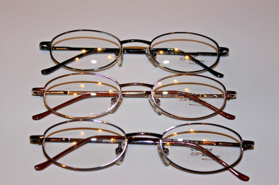 New Optic World OW5002 Eyeglass Frames 50-17-135 Color Choice Clear Glass