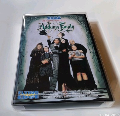 The Addams Family Sega Master System /CIB / mit Anleitung und Verpackung