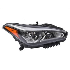 Front Right Passenger Side Non ASF Full LED Headlight Assembly Fits for INFINITI