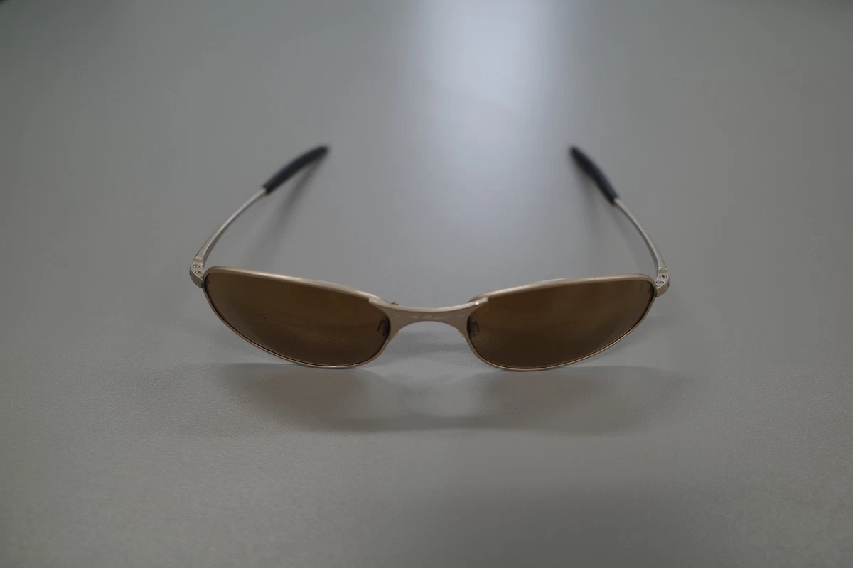 OAKLEY オークリー サングラス メタルフレーム ブラウン ヴィンテージ 25+ Oakley Brown with Vintage Sunglasses for Men for sale