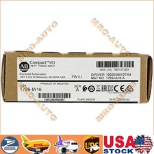 New Allen Bradley 1769-IA16 CompactLogix 16pt 120VAC Input SER A US Free Tax
