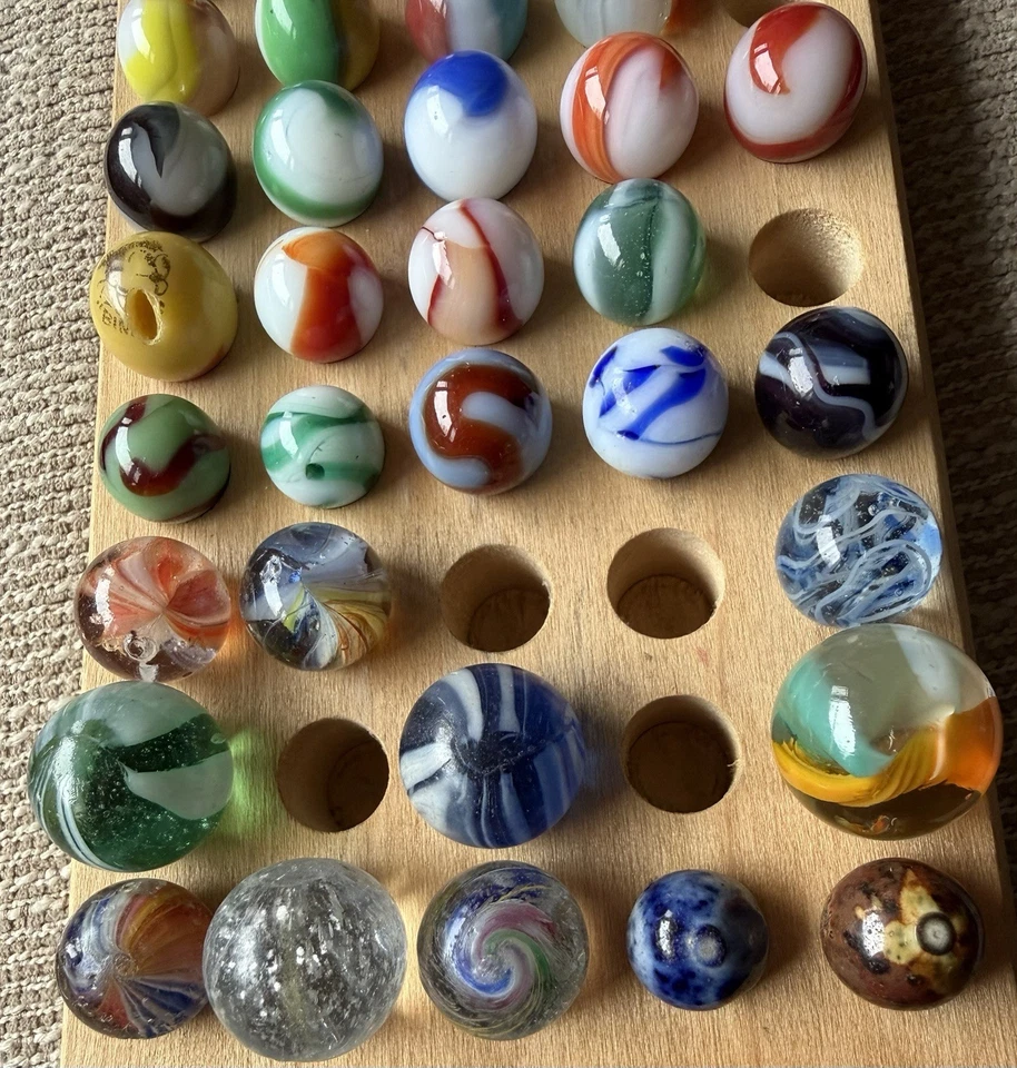 Vintage And Antique Marbles Lot Of 40. Instant Collection With Descriptions - Image 4 of 4