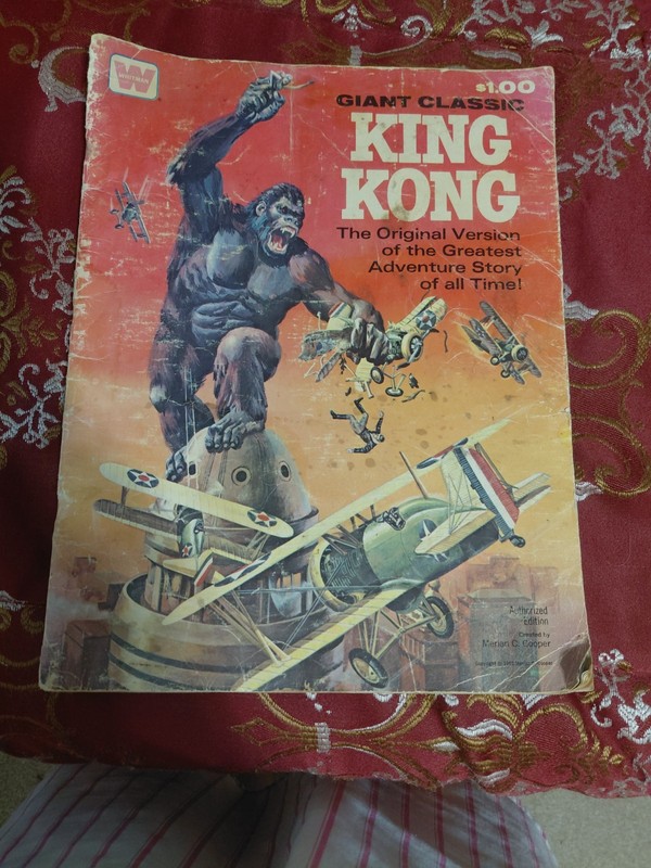 Giant Classic King Kong Whitman 1968 Vintage Comic Book