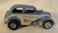 WOW! CARRO SLOT GASSER "HIPÓCRITA" STEVE WOODS 1/25 REVELL ANGLIA AÑOS 70 HECHO A MANO