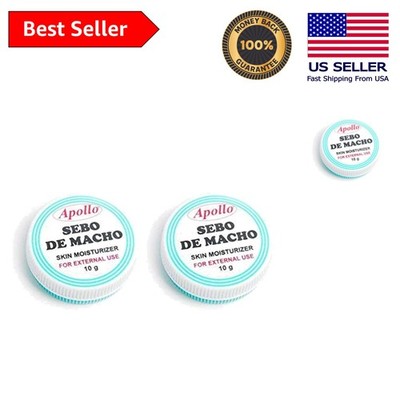 Apollo Sebo de Macho Skin Moisturizer 2-Pack - Radiant Skin with Scar Removal