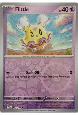 102/198 FLITTLE REVERSE HOLO SCARLET & VIOLET POKEMON CARD