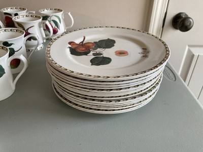 4 ROSINA-QUEENS FINE CHINA HOOKERS FRUIT SALAD PLATES