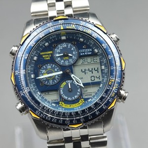 CITIZEN PROMASTER C300 アナデジ 腕時計 シルバー Citizen C 300 | eBay