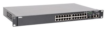 DELL PowerConnect 3424 - 24 Port Managed Ethernet Switch 10/100 plus 2 SFP Ports