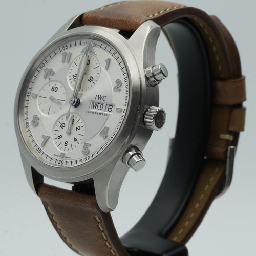 IWC FLIEGERCHRONO SPITFIRE AUTOMATIK HERREN UHR 42MM IW371705 STAHL TOP IWC073 - Bild 5 von 10