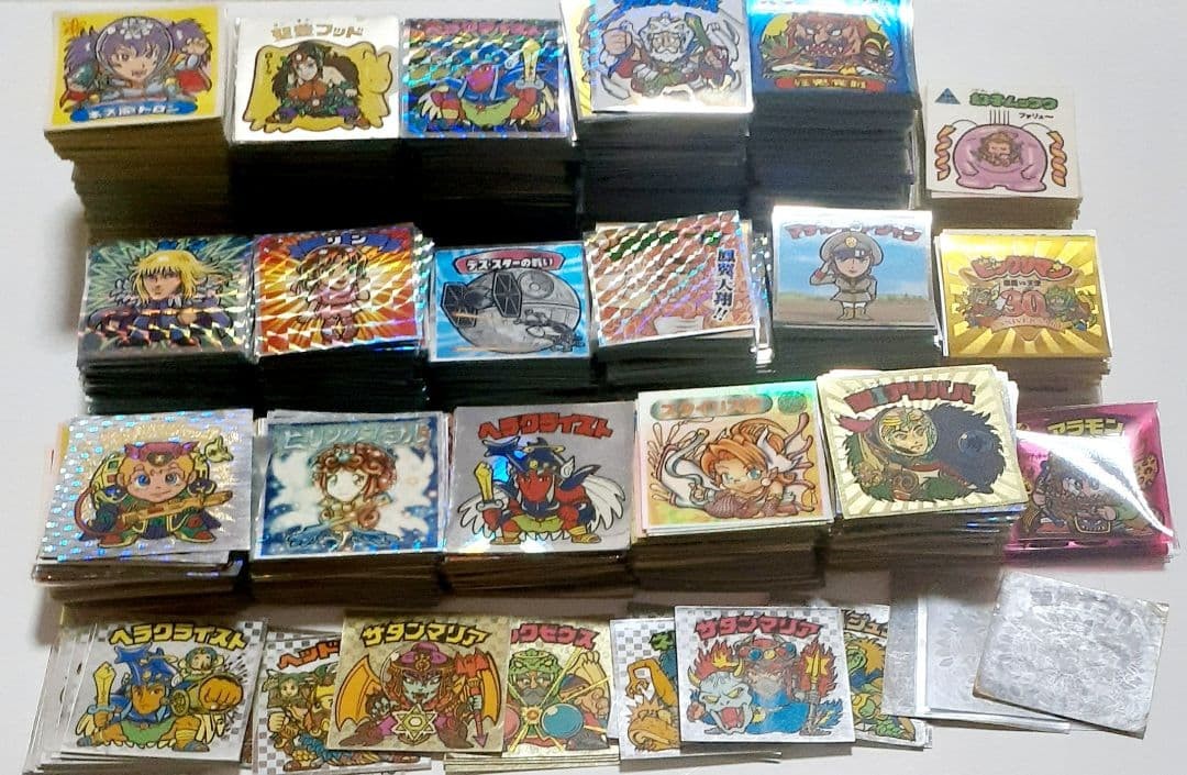 Bikkuriman Sticker Lot 1560 pcs Bulk Junk Collectible Vintage Mixed Condition