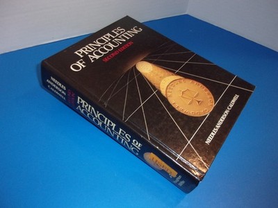 Principles of Accounting - Needles/ Anderson/ Caldwell, Hardcover, 1984