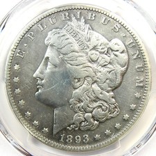 * 1893-S * CHOICE FINE+/VF SiIver Dollar* FRO...