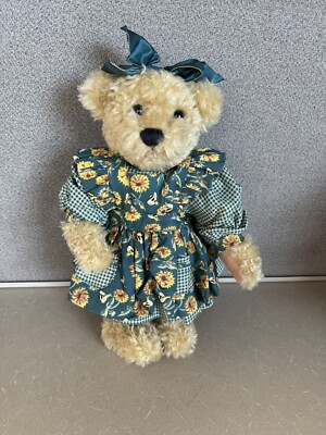 Belinda Teddy Bear Mary Holstad 1995 Gallery Teddies Sunflower