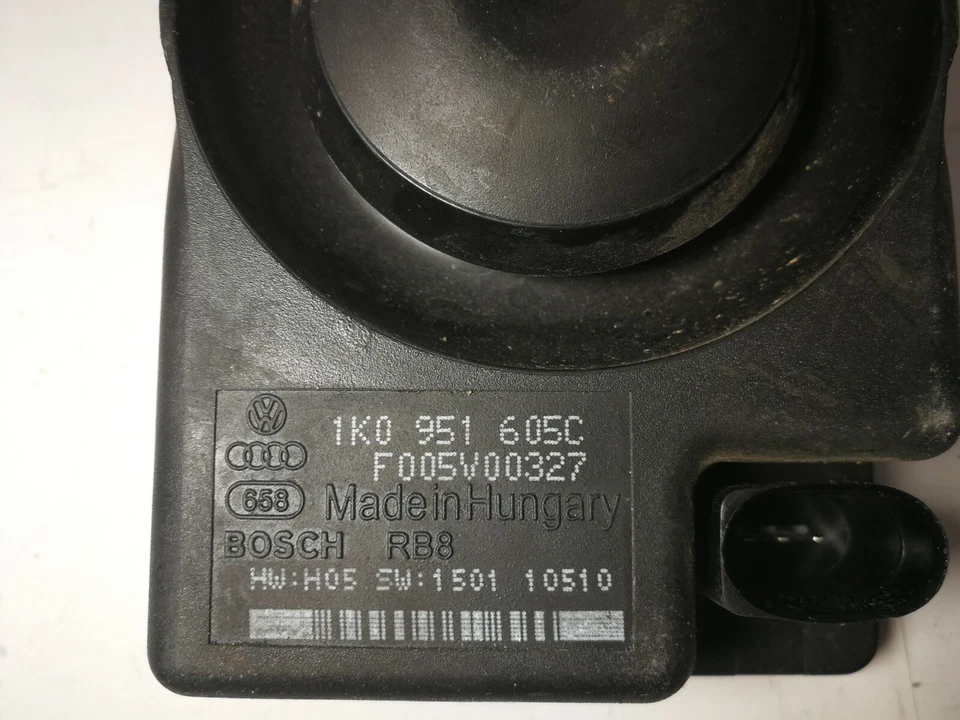 Sirena de alarma VW JETTA PASSAT SKODA SUPERB AUDI Q5 A6 A4 mk5 1K0951605 C  Foto 4 de 4