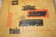 VINTAGE MARX 1959 ALLSATE DUAL ENGINE TRAIN SET WITH TRESTLE 9637 