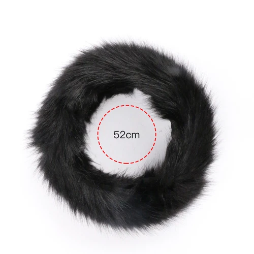 Russian Women Ski Headband Hat Plush Fluffy Winter Warm Ear Flap Faux Fur Cap UK - Picture 12 of 24