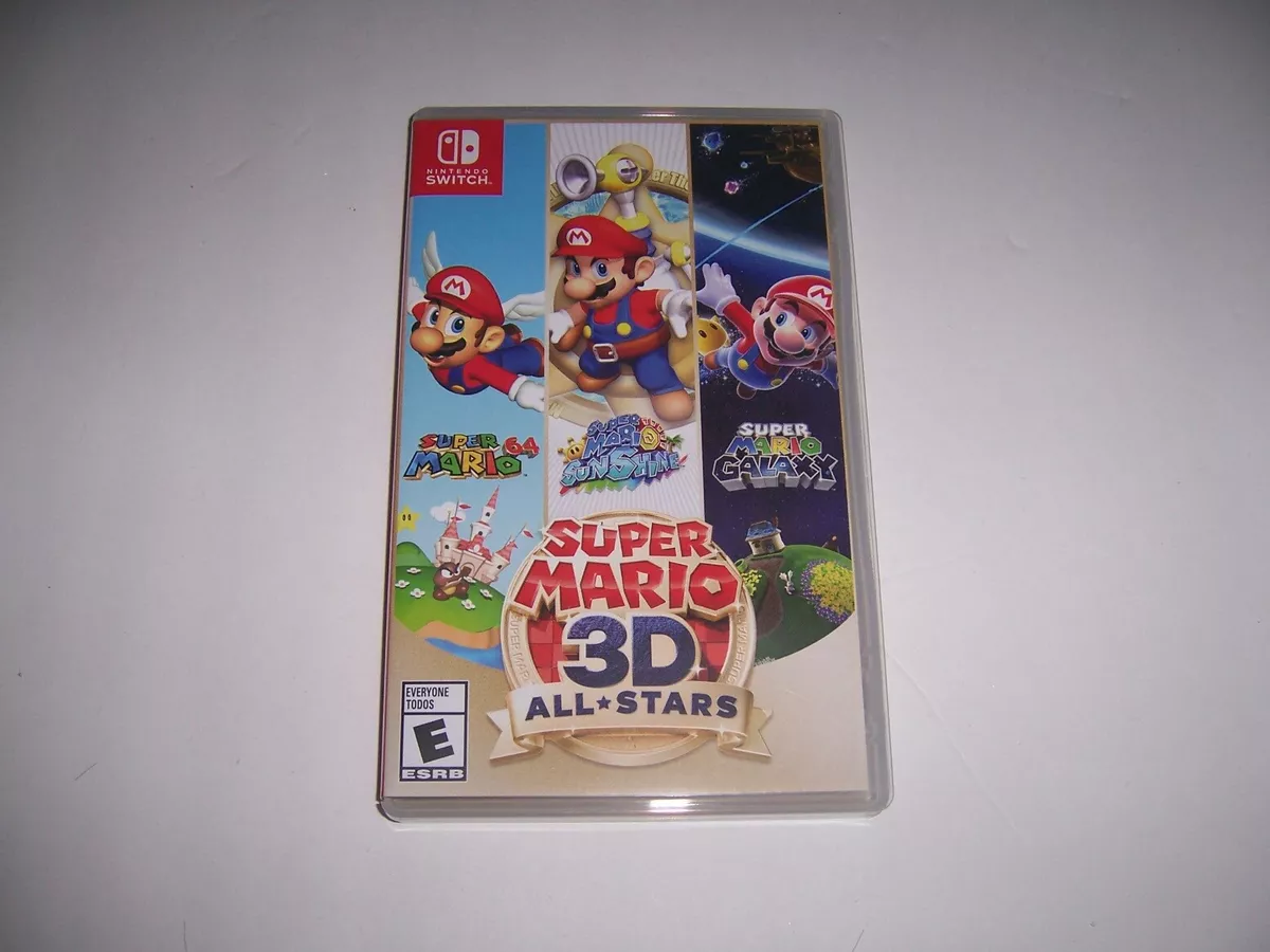 AUTHENTIC Replacement Case Box Nintendo Switch - Super Mario 3D All-Stars