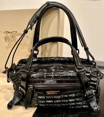 バッグ Burberry grunge gimmick bag y2k black バッグ Burberry