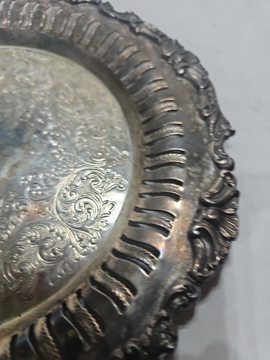 Vintage 281 Reproduction Sheffield Silver Plate 10” Serving