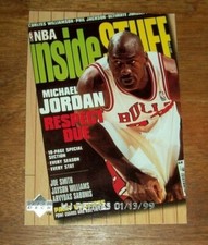 1999 Upper Deck Michael Jordan Cover Story Jumbo (3 1/2x5) Card