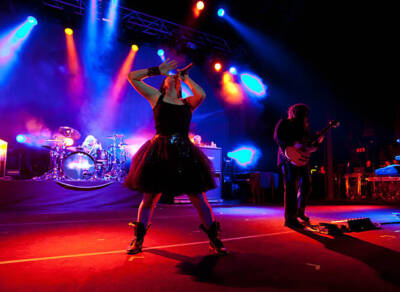 Amy Lee of Evanescence at the Carnival of Madness tour 2012 at DTE- Old Photo-27