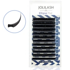 JOLILASH Ellipse Flat Lashes Semi Permanent Individual Eyelash Extension
