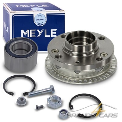 MEYLE RADLAGER SATZ + RADNABE VORNE FÜR SEAT AROSA 6H VW LUPO 6X POLO 6N1 6N2