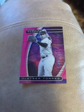 2021 Panini Chronicles - Titan Pink Pulsar -  #24 - Gleyber Torres - NY Yankees