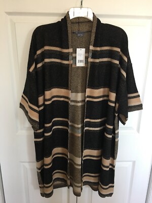 NWT $445 Vince Wool/Cashmere Long Cardigan Size XS/S
