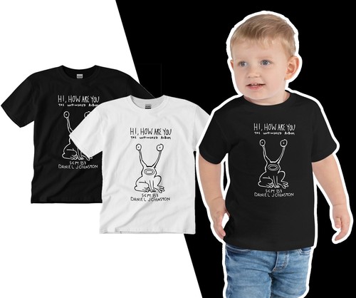 Kurt Cobain T-Shirt Hi, How are You As Worn By Nirvana KID TODDLER T-shirt New - Picture 2 of 5