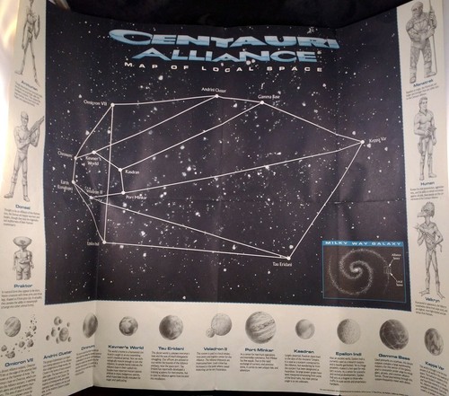 Centauri Alliance - Broderbund - Apple II - Completo en caja (1990) - Imagen 5 de 9