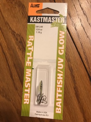 Acme Kastmaster SE124r 1.2ml 1.18g Ssglw Selten Vintage-Ship N 24h