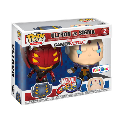 Marvel vs. Capcom Infinite Ultron vs. Sigma 2-Pack Toys R Us Exclusive Funko POP