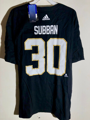 adidas  NHL T-Shirt Las Vegas Golden Knights Malcolm Subban Black sz S