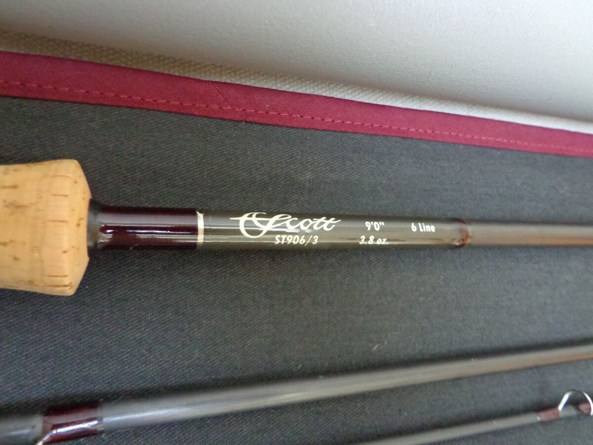 Scott STS 906/3, 9-Foot, 6 Wt, 3-Piece Fly Rod (90) | eBay Scott STS 906/3, 9-Foot, 6 Wt, 3-Piece Fly Rod (90) | eBay