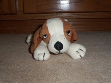 2012 PLUSHLAND 7" BEANBAG PLUSH DOG STUFFED TOY
