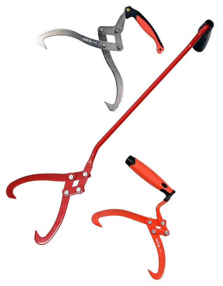 Handpackzange Packzange Handhebehaken Stammheber Holzgreifer Forstzange - Bild 2 von 2