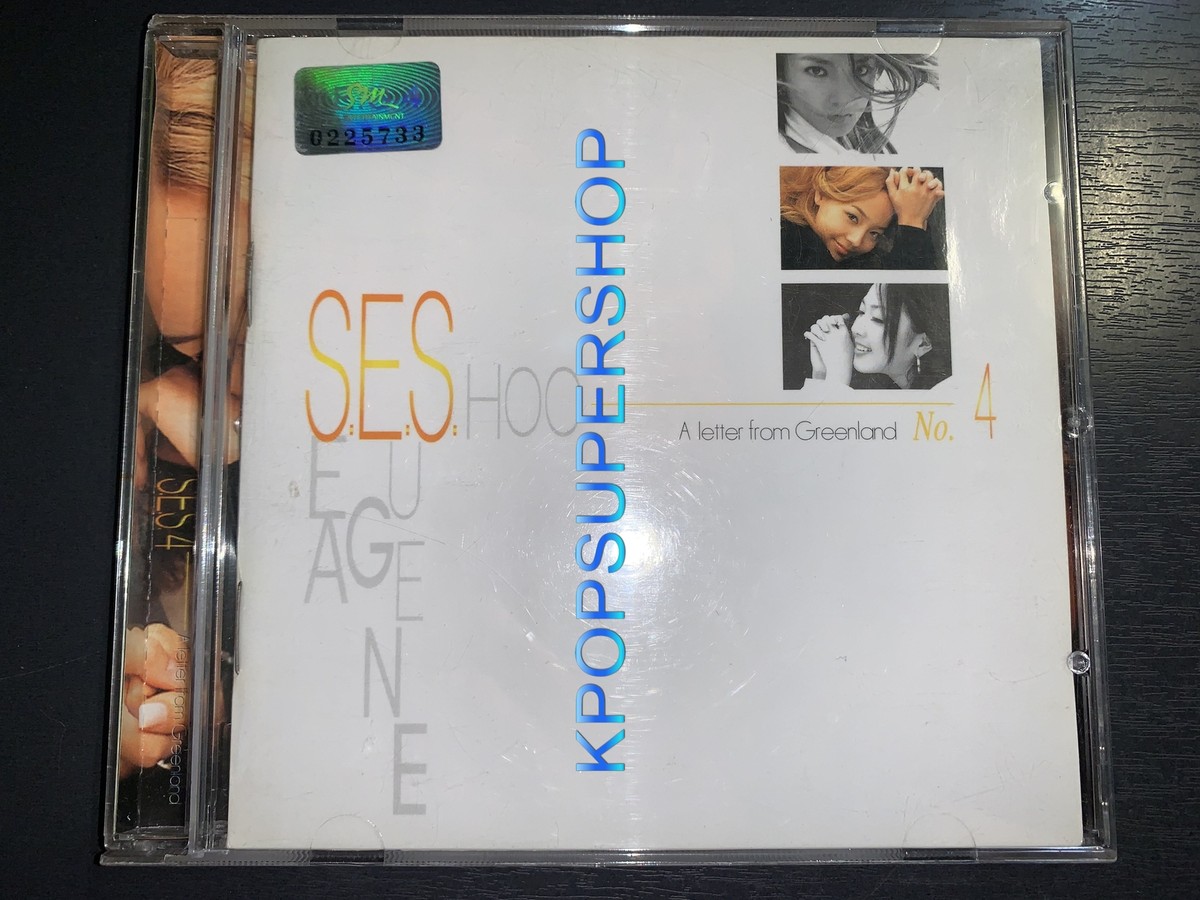 S.E.S 4th Album A Letter From Greenland CD Good Cond. Booklet