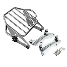 Chrome Luggage Rack 4 Point Docking Hardware Kit Fit For Harley Touring 14-23 22