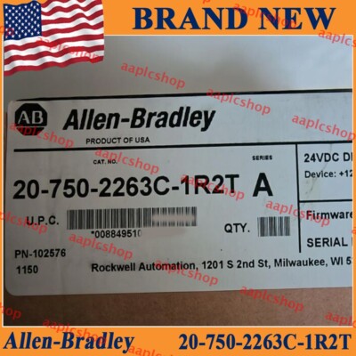 New Sealed 20-750-2263C-1R2T AB PowerFlex 750 24V Tran IO Option module