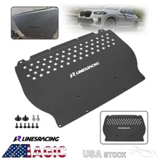 LR Oil Cooler Skid Plate Underhood Shield For BMW X3M X4M F97 F98 3.0L S58 Black