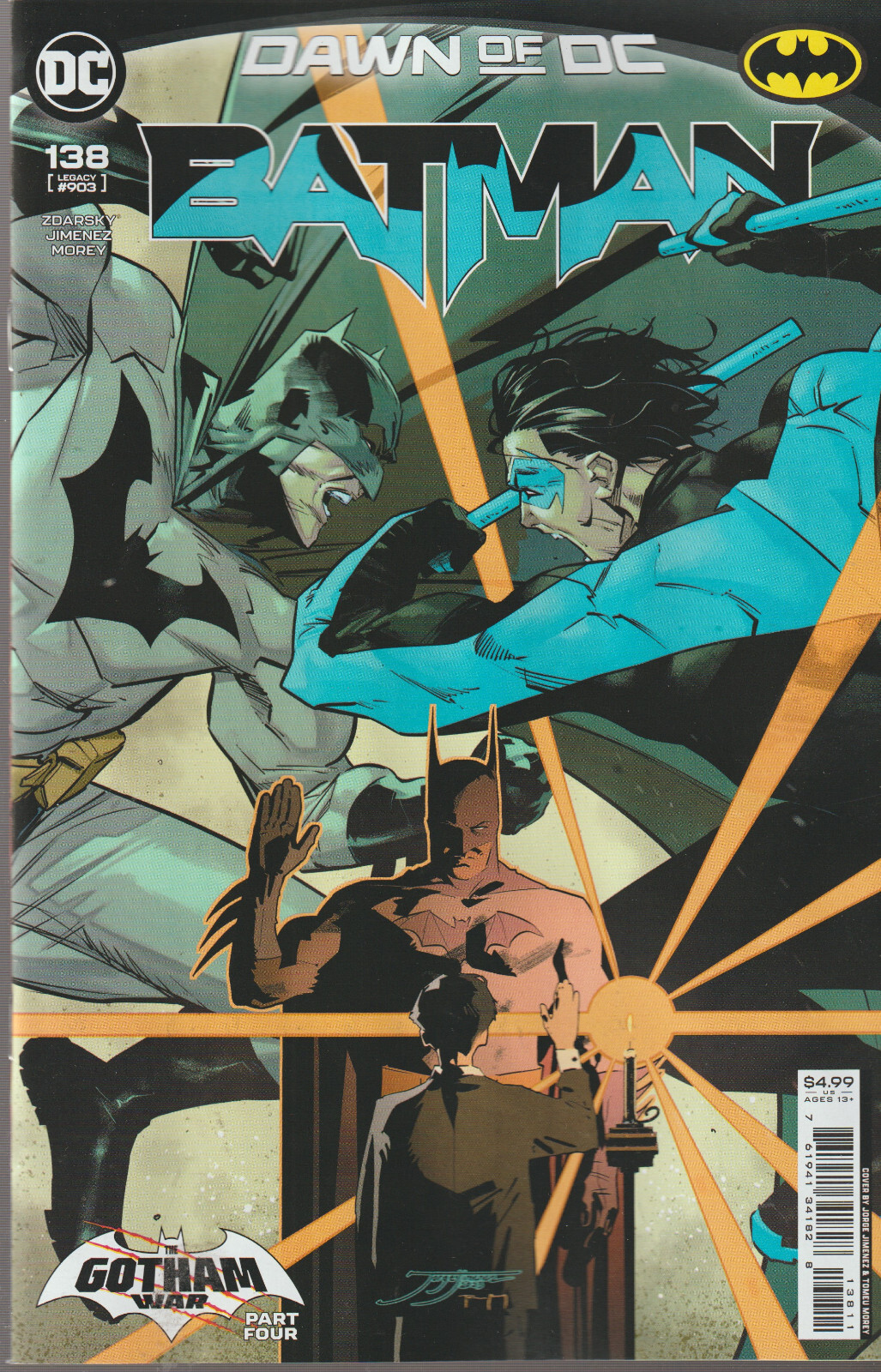 DC COMICS BATMAN #138 DECEMBER 2023  1ST PRINT NM