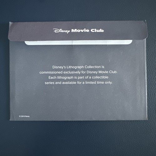 The Lion King Live Action 5X7 Lithograph DMC Disney Movie Club 2018 - Picture 3 of 3