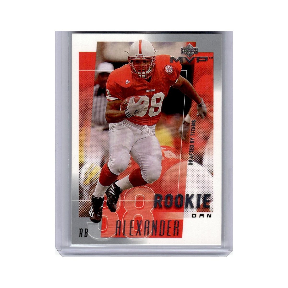 Dan Alexander Rookie 2001 Upper Deck MVP #302 Tennessee Titans