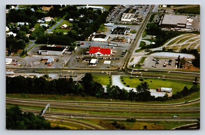 Postcard VT White River Junction Vermont William Tally House Restaurant AG21
