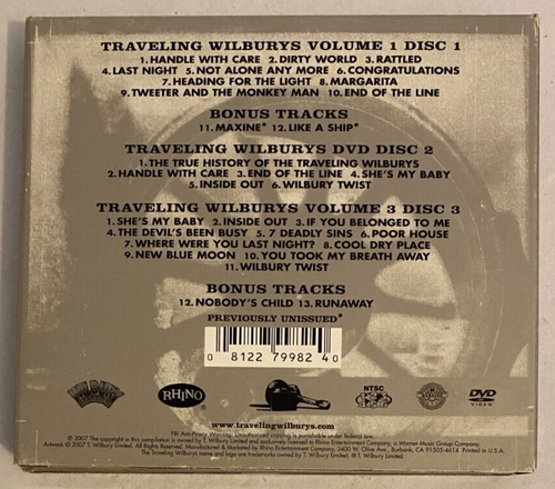 The Traveling Wilburys – The Traveling Wilburys Collection CD x 2/DVD Remastered - Picture 2 of 5