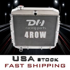 4 Rows All-aluminum Radiator For 1953-1956 Ford F100 250350 Pickup Truck L6 V8